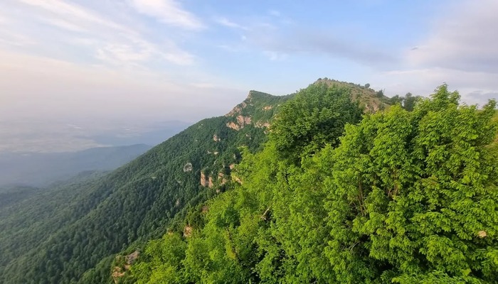 ارتفاعات سرسبز جهان‌نمای زیبا